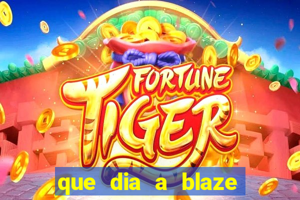 que dia a blaze paga o cashback